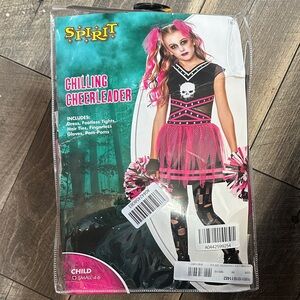 Spirit Cheerleader Costume for Kids - Pink and Black